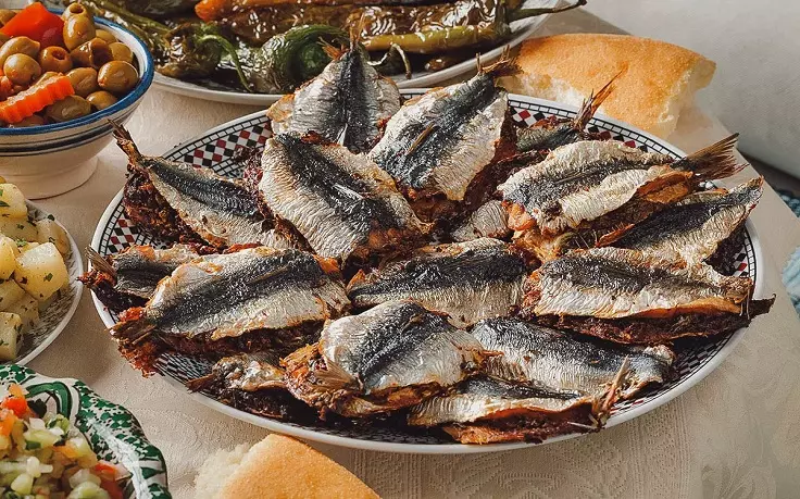 Moroccan Food Sardines Moroccan Food Sardines
