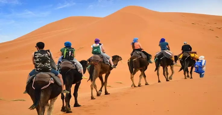 Desert of Morocco: Overnight camel trek in Merzouga